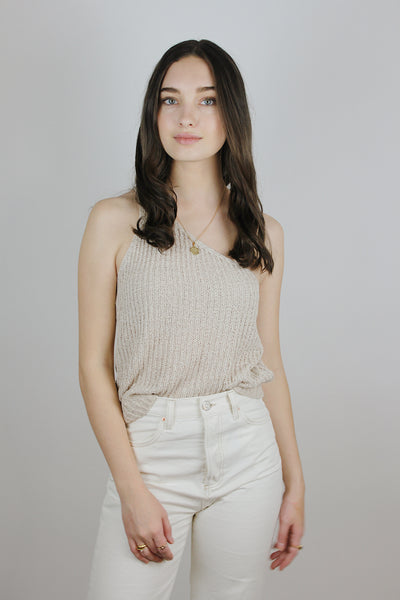 Ventura One Shoulder Knit Top